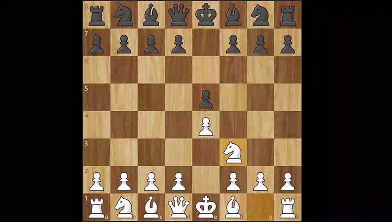 Opening traps - Philidor defence - forced checkmate after sacrificing the queen