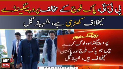 PTI stands against anti-army propaganda, Shahbaz Gul