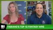 Fabiano's Top 10 Fantasy Wide Receivers for 2022
