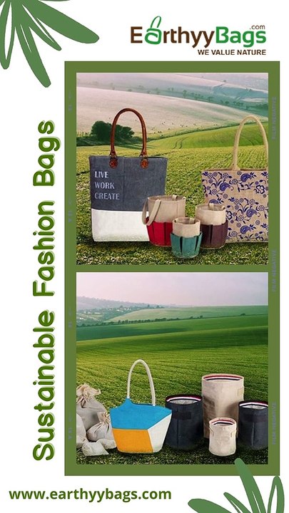 Sustainable Fashion Jute Bags- Jute Bags Manufacturer