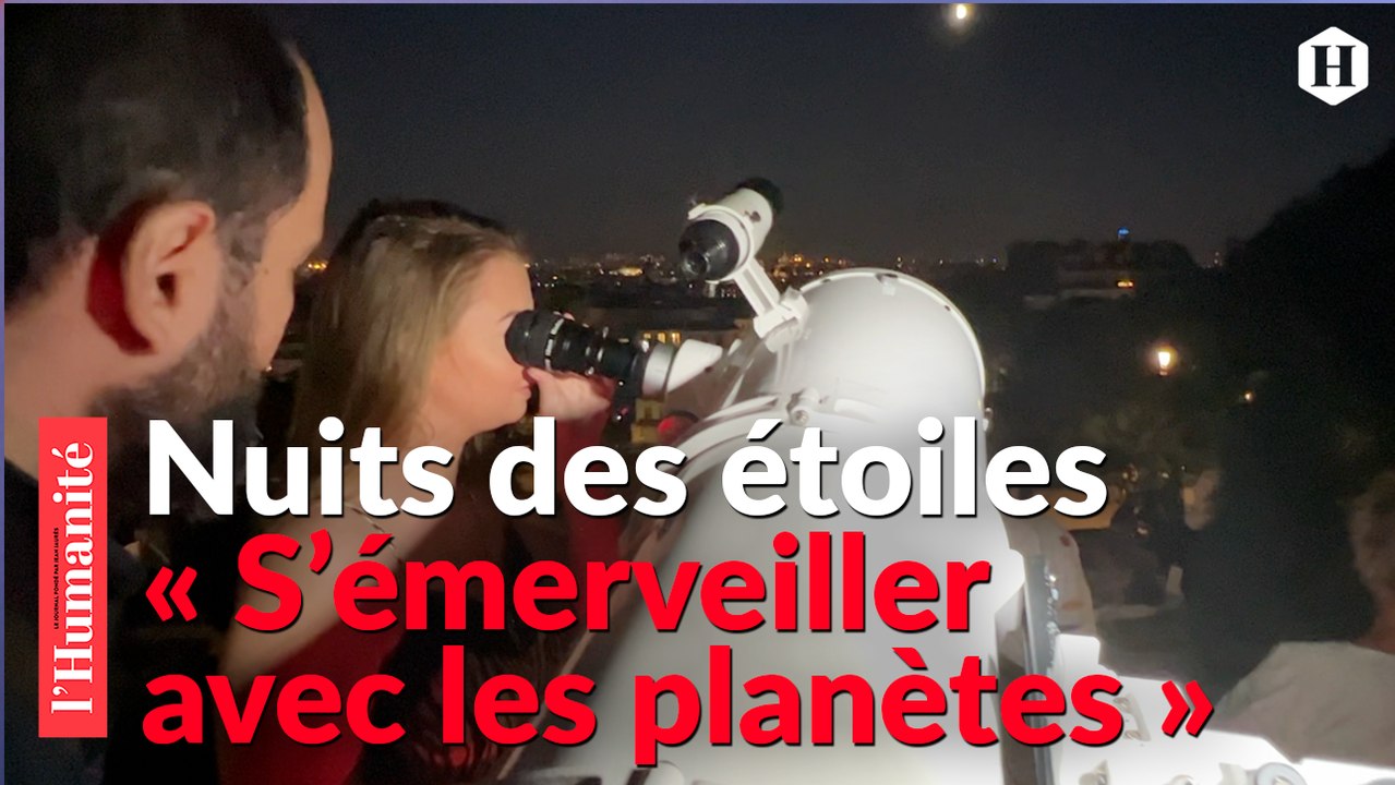 Nuits des étoiles. Avec les astronomes de la Butte Montmartre