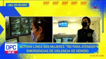 Línea SOS Mujeres atiende emergencias de mujeres víctimas de violencia