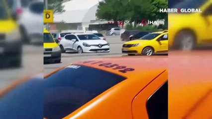 Sivas’ta çıkan hortum korkuttu '' Uçmamak için kenara çekildik''