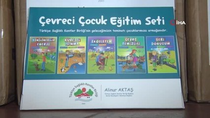Başkan Aktaş'tan 43 belediyeye çevreci çocuk eğitim seti