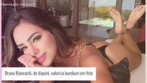 Bruna Biancardi coloca bumbum para jogo em foto e Neymar é lembrado: 'Perdeu'