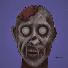 스톱모션 - Makeup transform Zombie into Human  2 - Plastic surgery animation ASMR