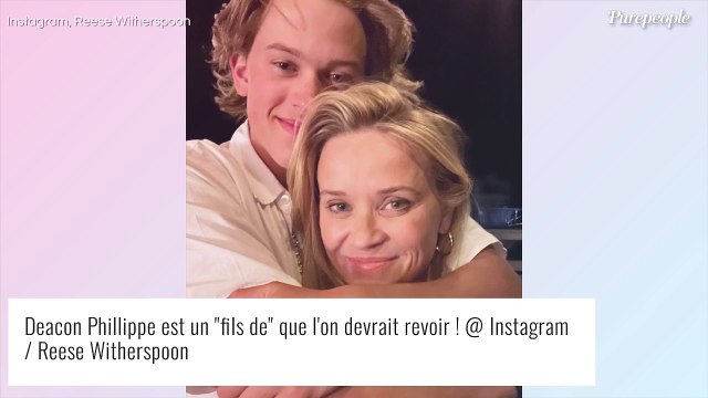 Reese Witherspoon : Adorable câlin avec son immense fils Deacon, qui lui ressemble comme deux gouttes d'eau !