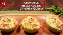 Chayotes rellenos de jamón y queso | Receta económica y deliciosa | Directo al Paladar México