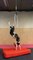 Duo Falls While Attempting to Perform Acrobatic Trick on Aerial Hoop