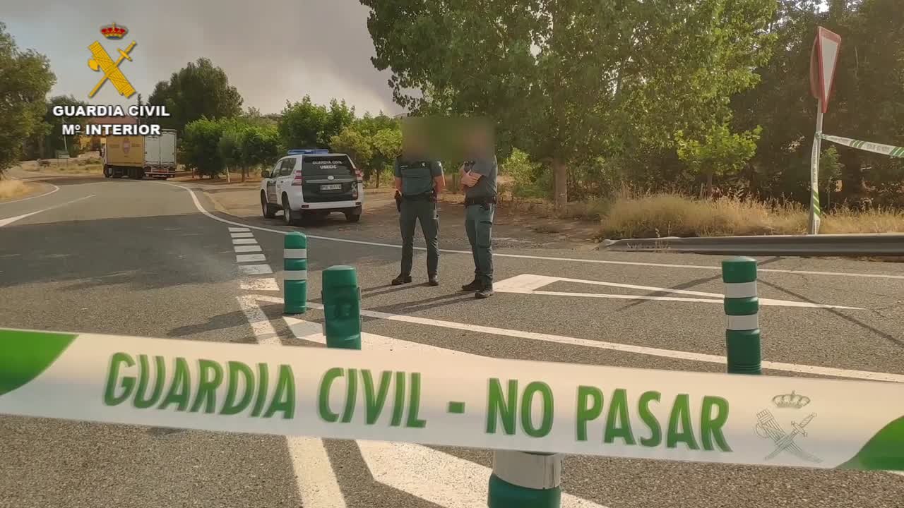 Incendio ateca