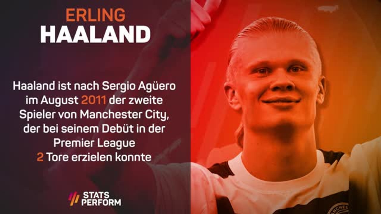 Stats Performance der Woche – PL: Erling Haaland