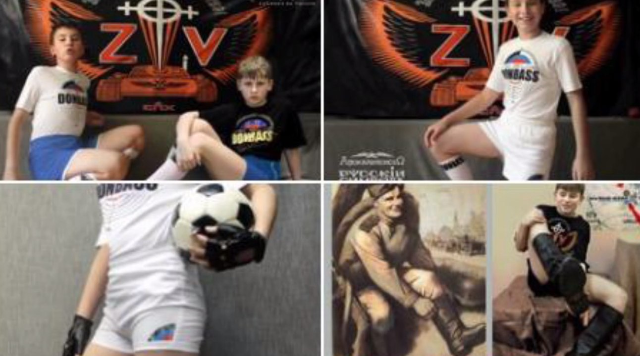 Russland schockt mit eigener modelinie: "je suis donbass"