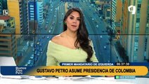 Colombia: Gustavo Petro  asume el mando de la presidencia