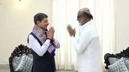 ரஜினிகாந்த்.. ஆளுநருடன் சந்திப்பு