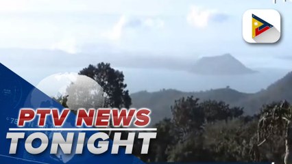 More gas emission recorded in Taal Volcano anew