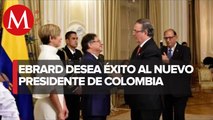 México desea éxito a Gustavo Petro, nuevo presidente de Colombia