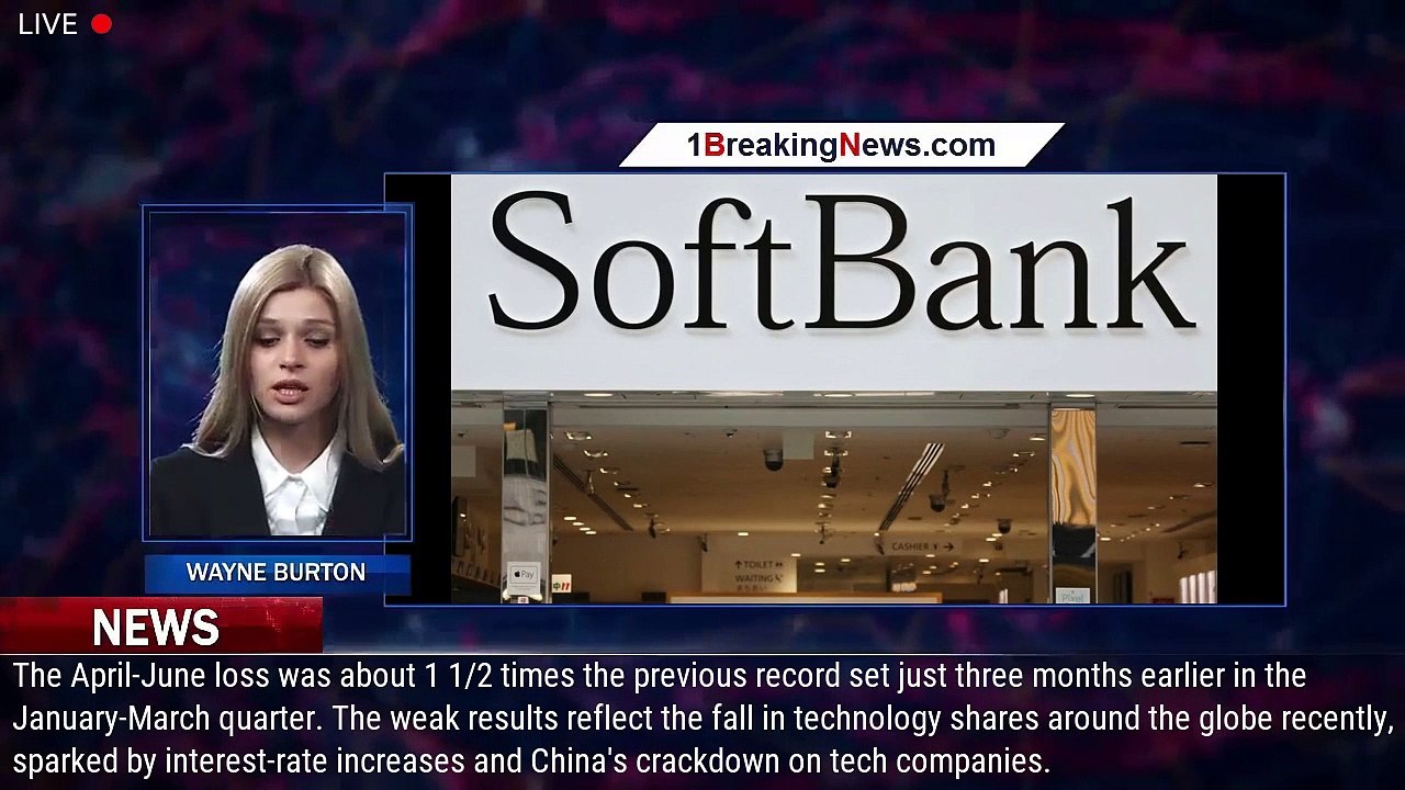 SoftBank Reports Record $23B Quarterly Loss As Tech Downturn Hits ...