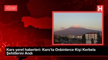 Kars yerel haberleri: Kars'ta Onbinlerce Kişi Kerbela Şehitlerini Andı