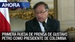 #EnVivo | Primera rueda de prensa de Gustavo #Petro como presidente de #Colombia - #08Ago - VPItv