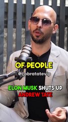 Elon Musk Shuts Up Andrew Tate