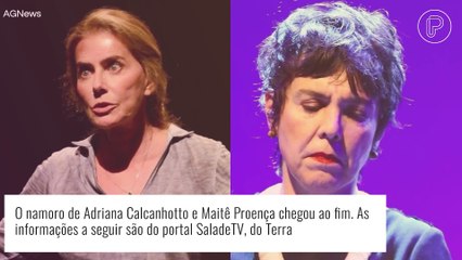 Maitê Proença e Adriana Calcanhotto terminam namoro e o motivo é polêmico