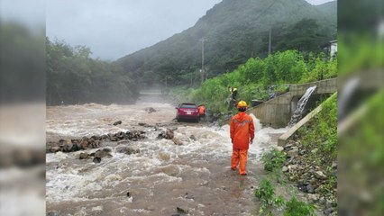 강원도 철원 130mm 폭우에 침수·고립 피해 속출 / YTN