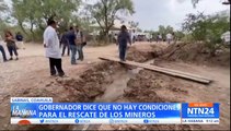 Continúa el operativo de rescate de mineros atrapados en México