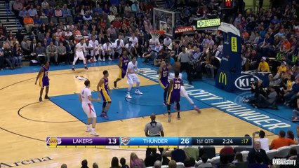 Kevin Durant moves vs LAL from 2015