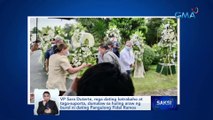 VP Sara Duterte, mga dating katrabaho at taga-suporta, dumalaw sa huling araw ng burol ni dating Pangulong Fidel Ramos | Saksi