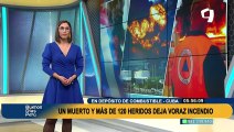 Incendio en Cuba: hasta el momento hay un muerto y más de 120 heridos