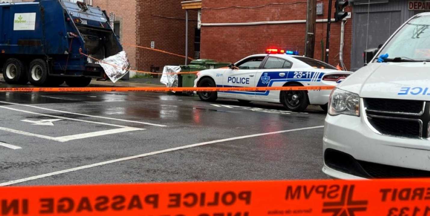 Un corps découvert dans une benne à ordures d’Hochelaga-Maisonneuve