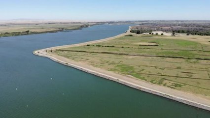 In dry California, salty water creeps into key waterways