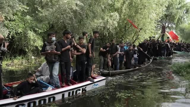 Hindistan Keşmir'de Muharrem ayı etkinlikleri