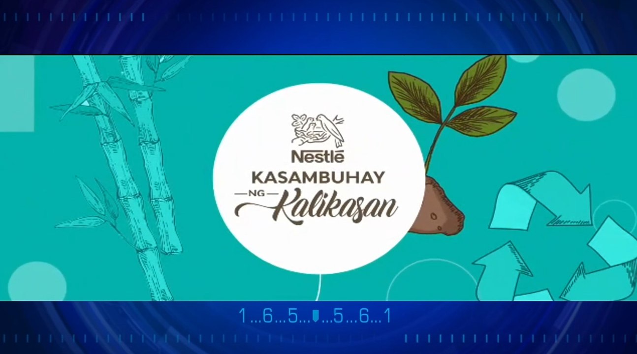 Sustainability advocacy campaign para sa pangangalaga sa kalikasan, inilunsad ng GMA Network at Nestlé Philippines | Saksi