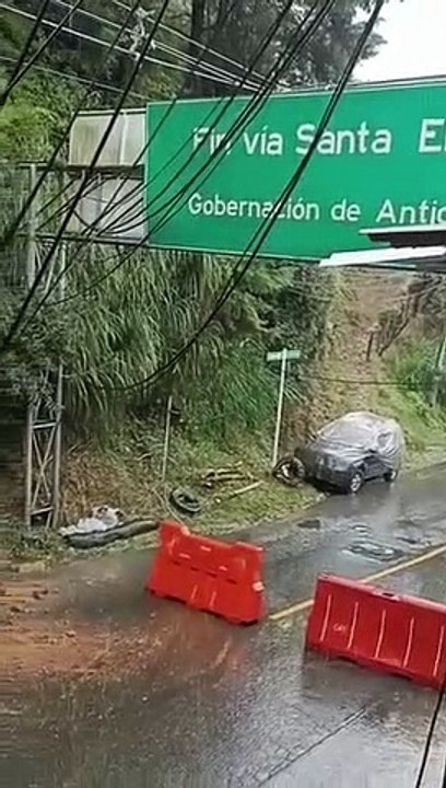 derrumbe en santa Helena