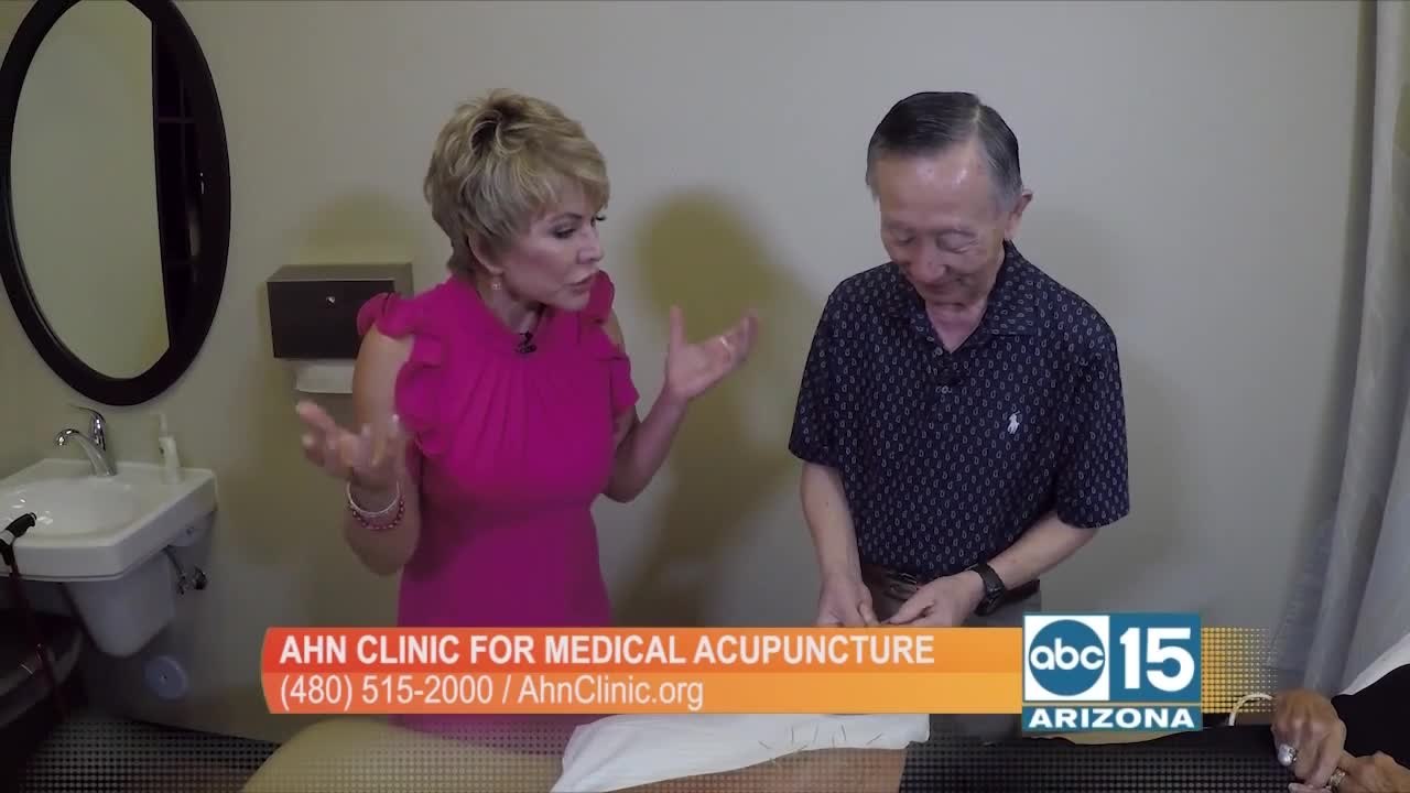 Dr. Yang Ahn of the Ahn Clinic treats chronic knee pain using medical acupuncture