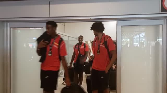 Los campeones de Europa sub18 de baloncesto vuelven a casa