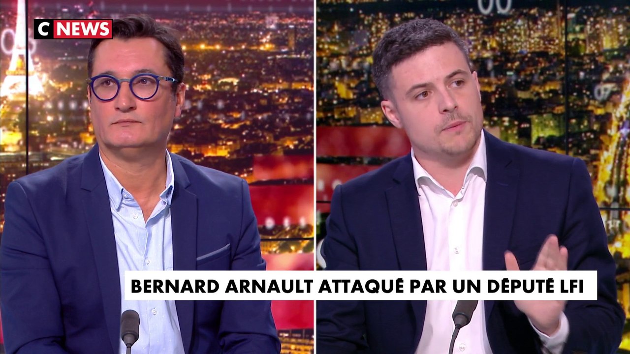 Maxime Thiebaut et Olivier Dartigolles confrontent leur point de vue suite au député LFI condamnant les déplacements en jet de Bernard Arnault