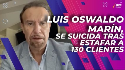 Luis Oswaldo Marín, se suicida tras estafar a 130 clientes