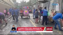 Clearing operations, isinagawa ng MMDA sa Commonwealth Avenue, Q.C. | UB