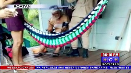 ¡Por asaltarlo! Delincuentes propinan brutal golpiza a extranjero en Roatán, Islas de la Bahía