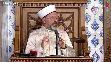 Diyanet İşleri Başkanı Erbaş: Kerbela adaletsizliğe karşı onurlu bir mücadelenin adıdır