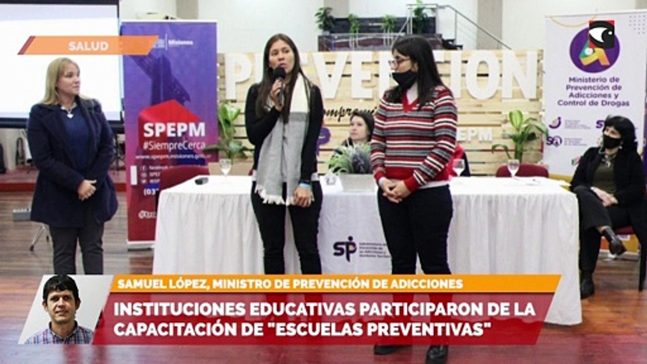 Instituciones educativas participaron de la capacitación de Escuelas Preventivas