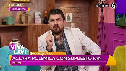 Dulce aclara polémico video con supuesto fan