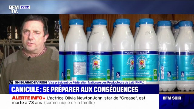Les conséquences de la sécheresse sur l'élevage des vaches laitières