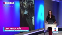 VIDEO: Chofer y pasajero protagonizan pelea en Nuevo León