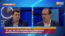 “El 95% de los hogares en la provincia mantendrán el subsidio energético”