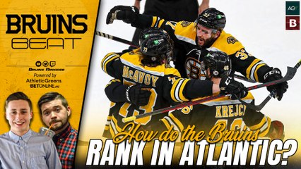 How do the Bruins stack up in the Atlantic Division?