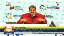 Presidente de Venezuela Nicolás Maduro manifiesta el altruismo del gobierno bolivariano