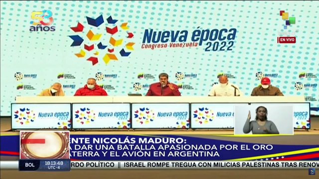 Pdte. Nicolás Maduro pidió apoyo a movimientos sociales argentinos para recuperar avión de Conviasa